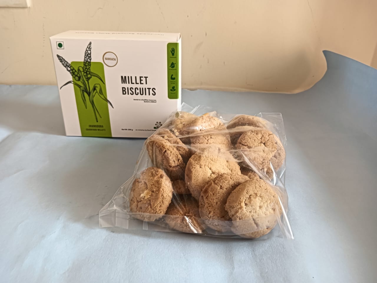 Barnyard Millet Biscuits (Nankhatai)-200g